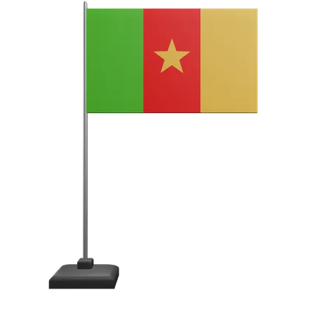 Cameroon Flag  3D Icon