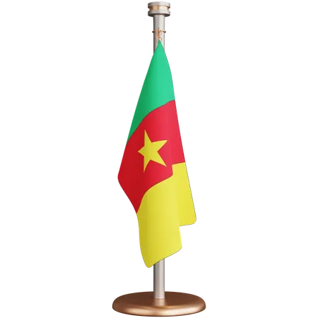 Cameroon Flag  3D Icon