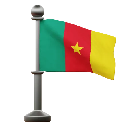 Cameroon Flag  3D Icon