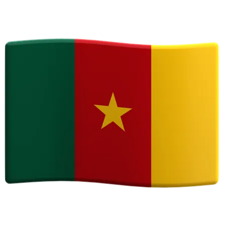 Cameroun  3D Icon