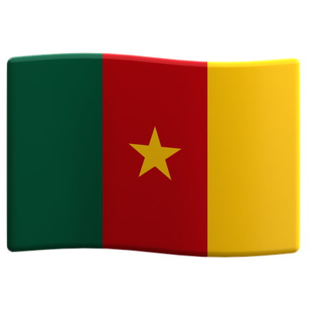 Camerún  3D Icon