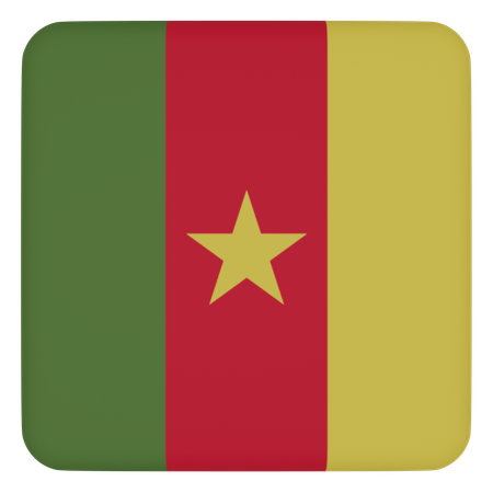 Camerún  3D Icon