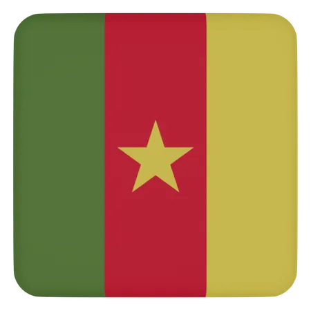 Camerún  3D Icon