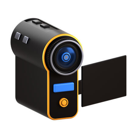 Caméscope  3D Icon