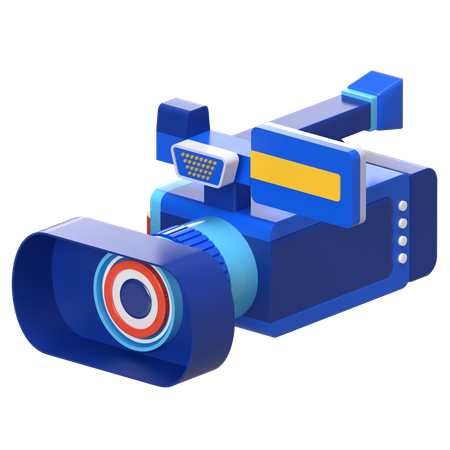 Caméscope professionnel  3D Icon