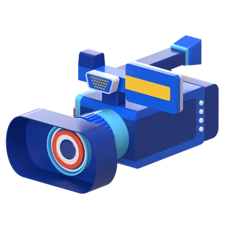 Caméscope professionnel  3D Icon