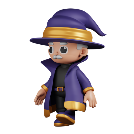 Caminhada do Feiticeiro  3D Icon