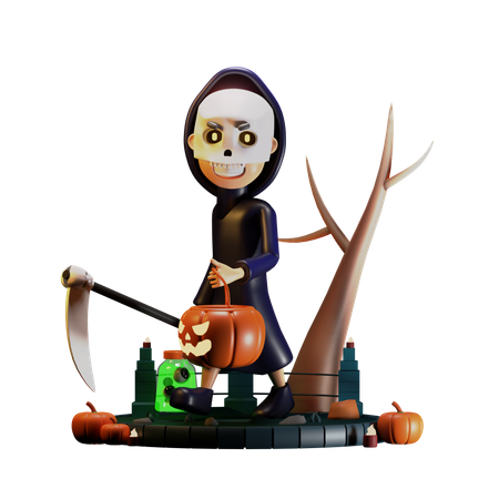 Caminhando pelo Estripador Grim  3D Icon