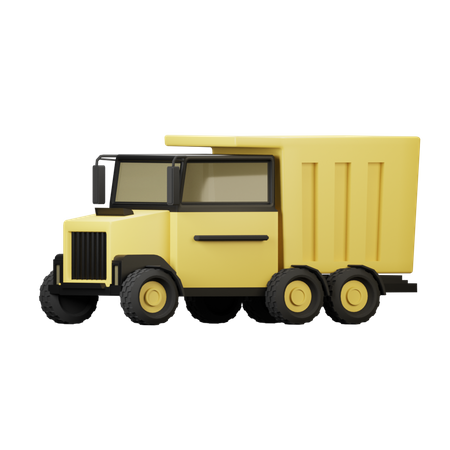 Caminhão basculante  3D Illustration