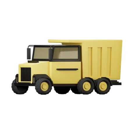Caminhão basculante  3D Illustration