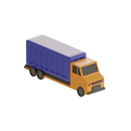 Caminhão de carga  3D Icon