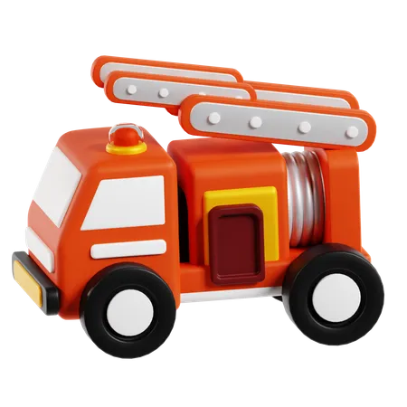 Caminhão de bombeiros  3D Icon