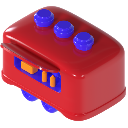 Caminhão de comida  3D Icon