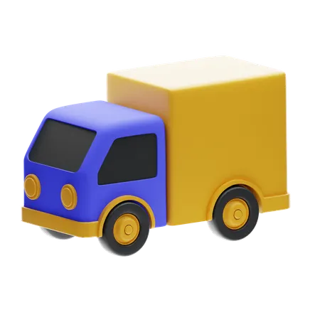 Caminhão de entrega  3D Icon