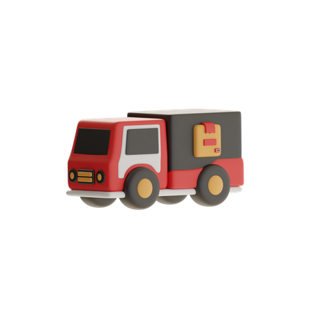 Caminhão de entrega  3D Icon