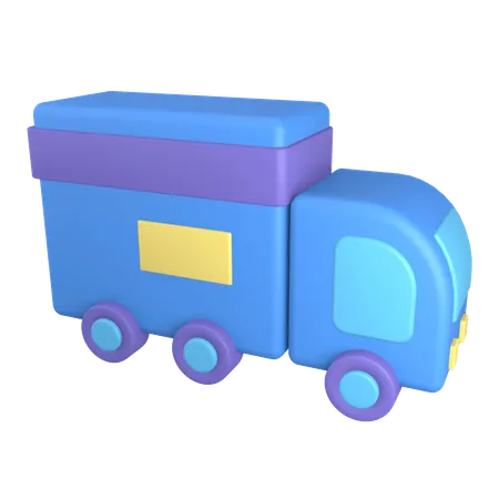 Caminhão de entrega  3D Illustration