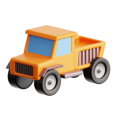 Caminhão de mineração  3D Icon