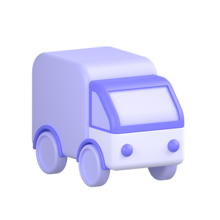 Caminhão de transporte  3D Icon