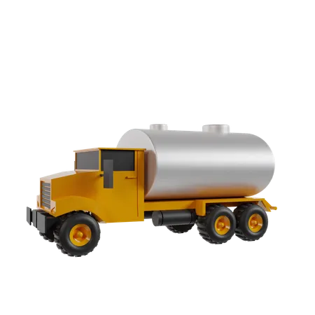 Caminhão de petróleo  3D Icon