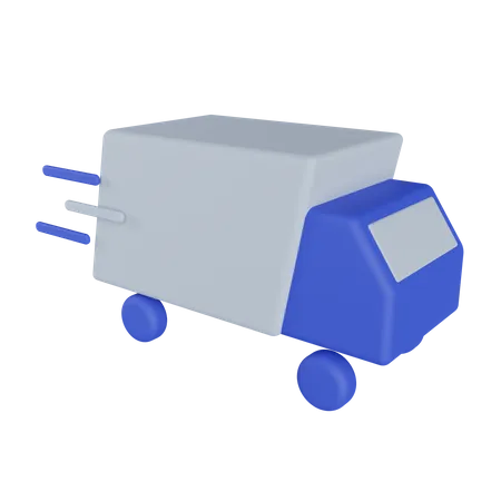 Transporte de caminhão  3D Illustration