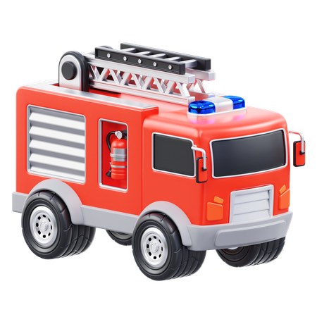 Caminhões de bombeiros  3D Icon