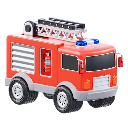 Caminhões de bombeiros  3D Icon