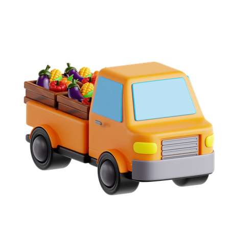 Caminhonete  3D Icon