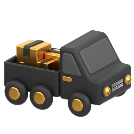 Camion  3D Icon