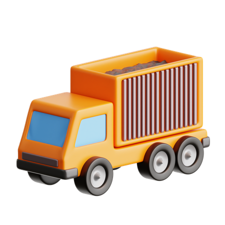 Camion  3D Icon