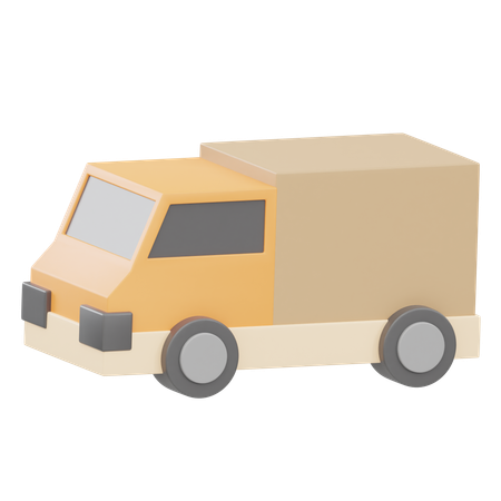 Camion  3D Icon