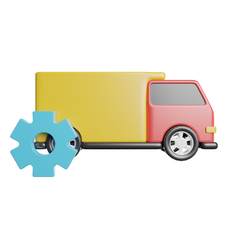 Camion  3D Icon