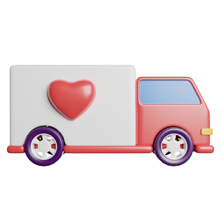 Camión  3D Icon