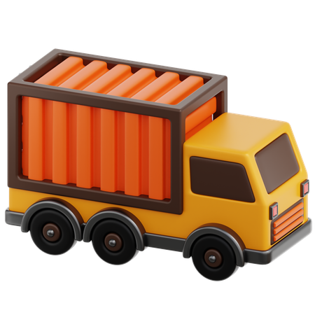 Camión  3D Icon