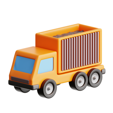 Camión  3D Icon