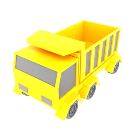 Tombereau  3D Icon