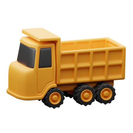 Tombereau  3D Icon