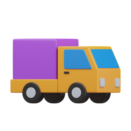 Camion de marchandises  3D Icon