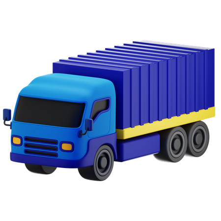 Camion de marchandises  3D Icon