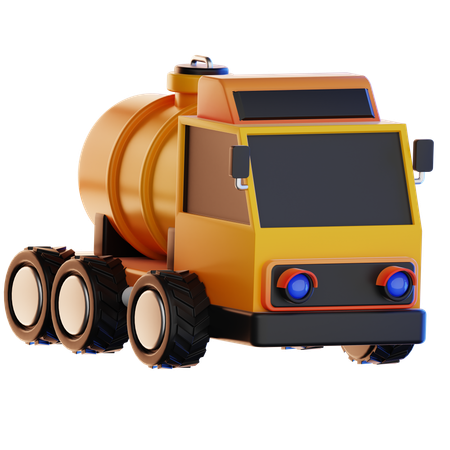 Camion de ciment  3D Icon