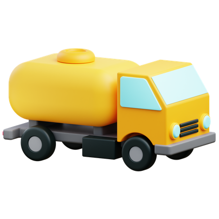 Camión cisterna  3D Icon
