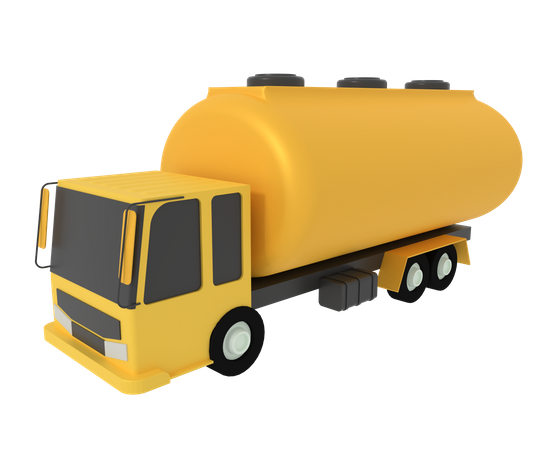 Camion citerne  3D Icon