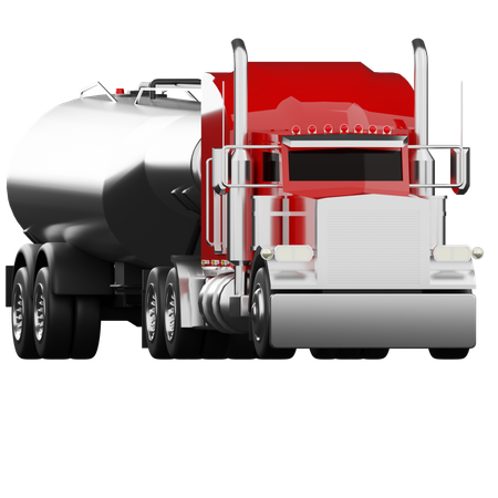 Camion-citerne à carburant  3D Icon