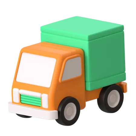 Camion fourgon  3D Icon