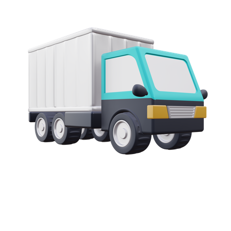 Camion porte-conteneurs  3D Icon