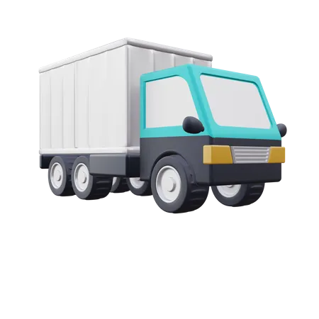 Camion porte-conteneurs  3D Icon