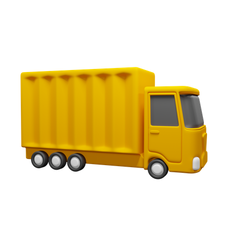 Camion porte-conteneurs  3D Icon