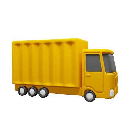 Camion porte-conteneurs  3D Icon