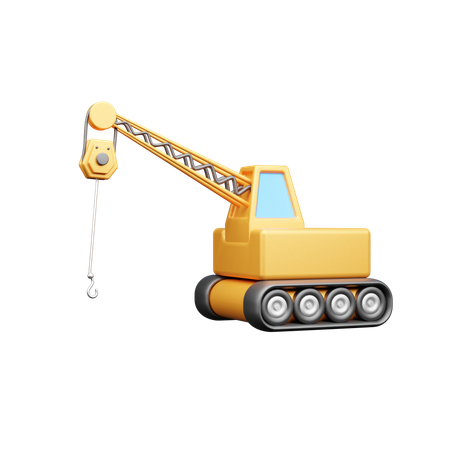 Camión de construcción  3D Icon