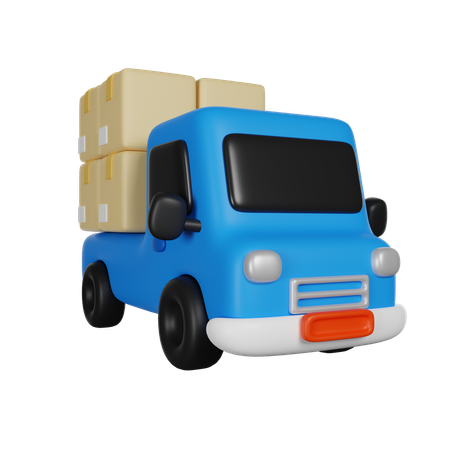 Camion de livraison  3D Icon