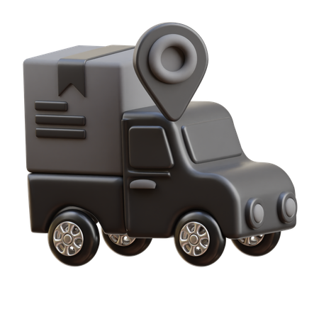 Camion de livraison  3D Icon